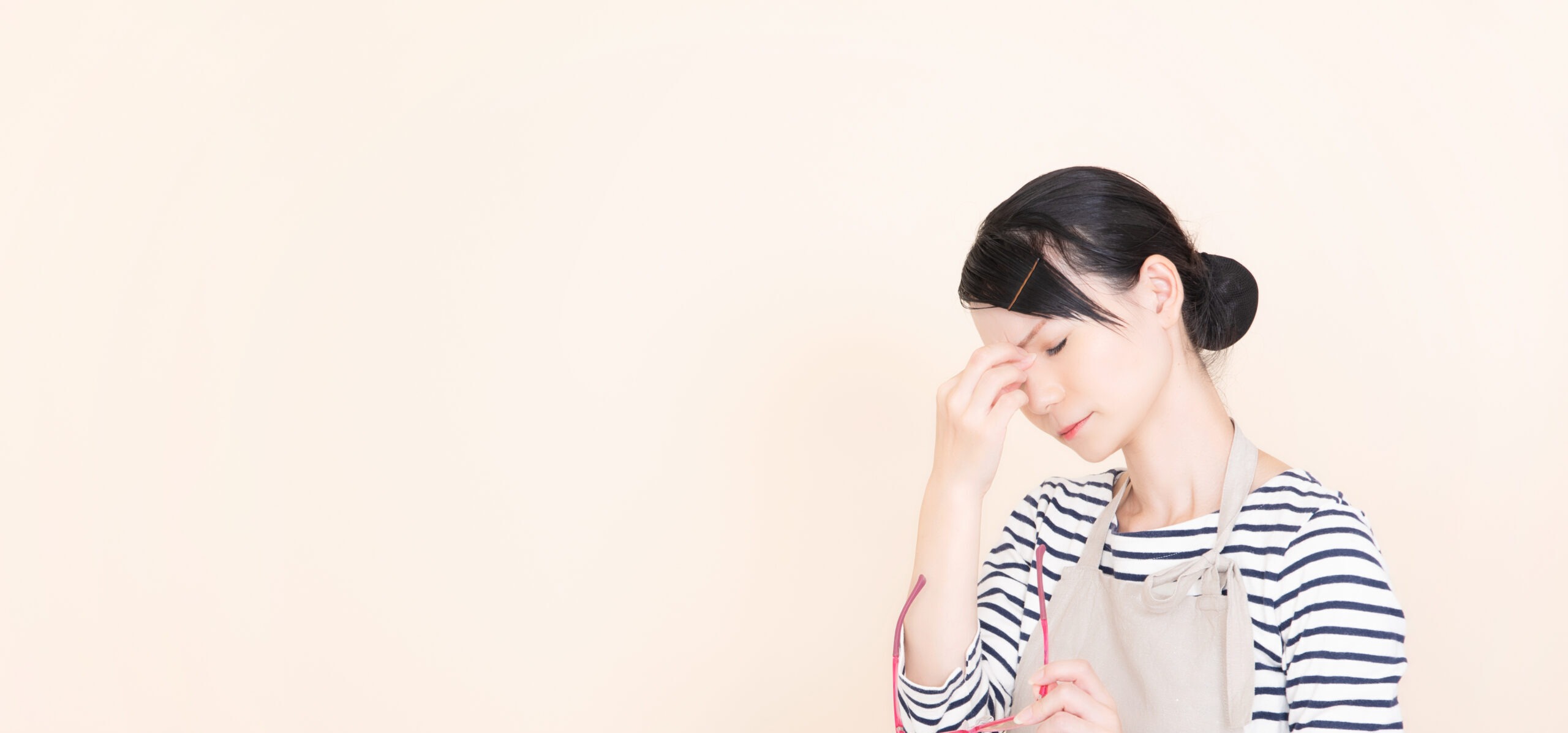 眼精疲労 イメージ