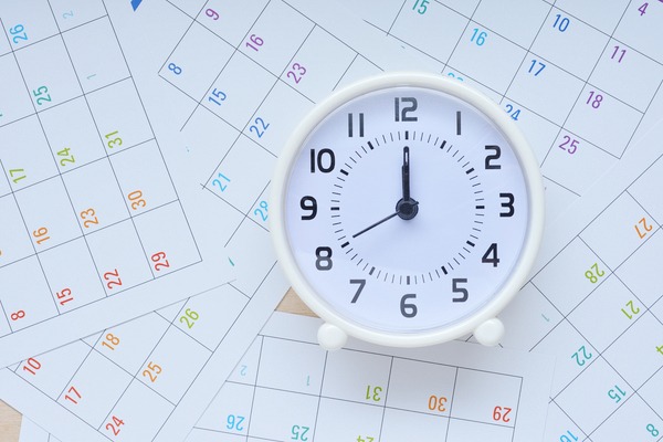 時計とカレンダー