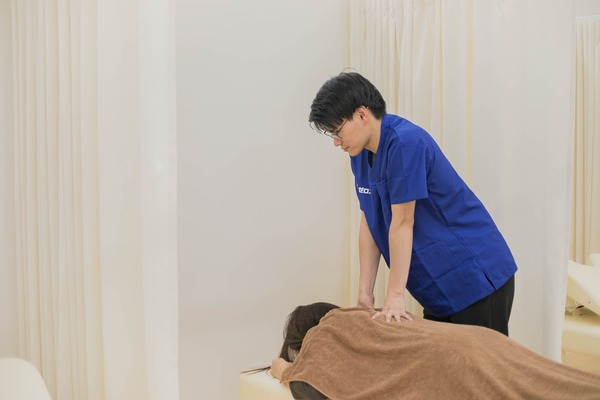 施術の様子